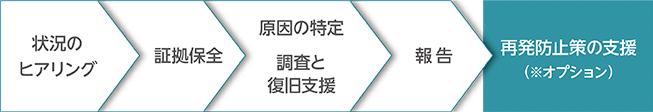 クレジットカード情報漏えい調査サービス